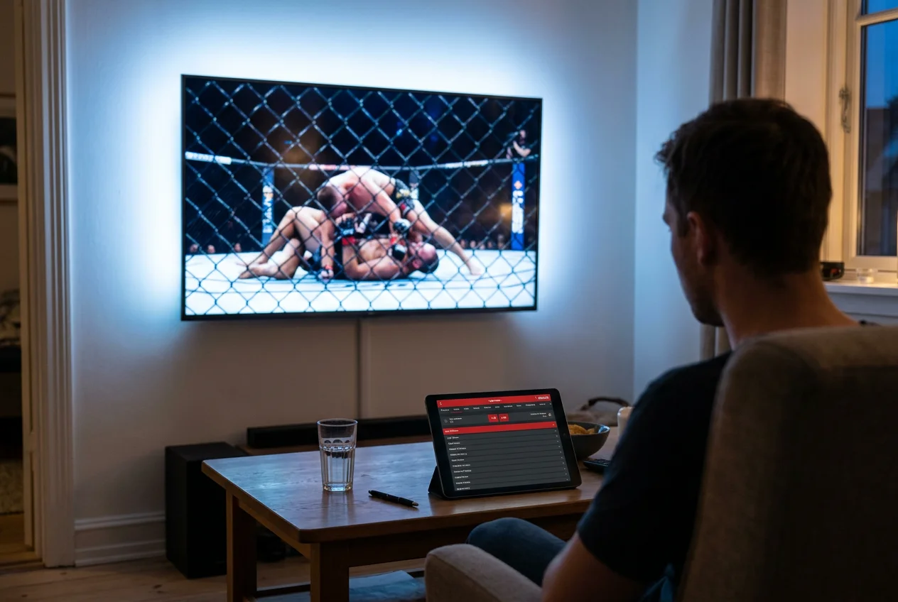 Diferentes tipos de apuestas en MMA con ejemplos de cuotas decimales
